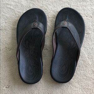 High end flip flops